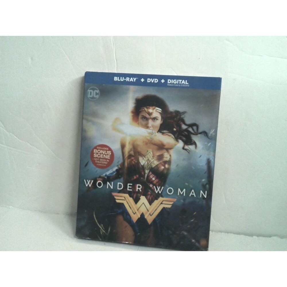 DC Wonder Woman Blu Ray /DVD W/Slipcover 2018 Warner Brothers Entertainment